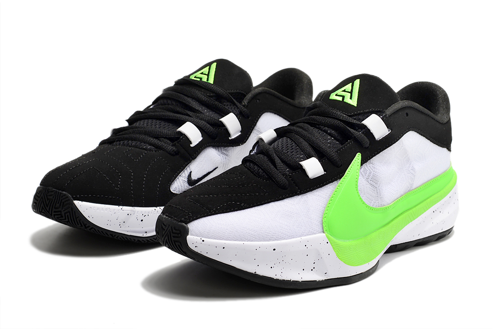 Nike Zoom Freak 5 Black white green